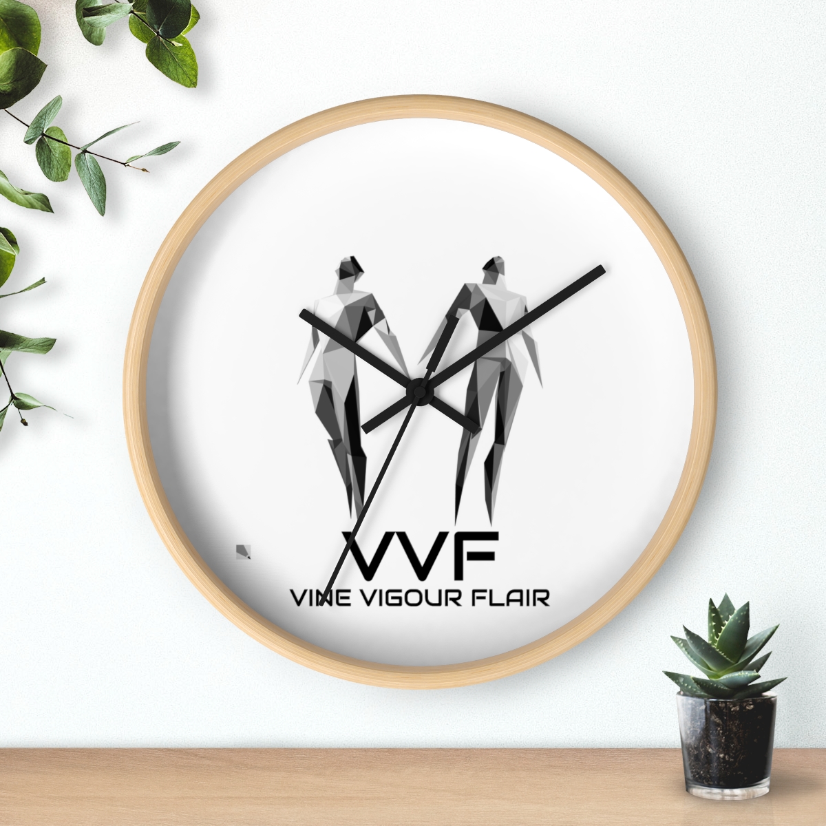 Vine Wall Clock